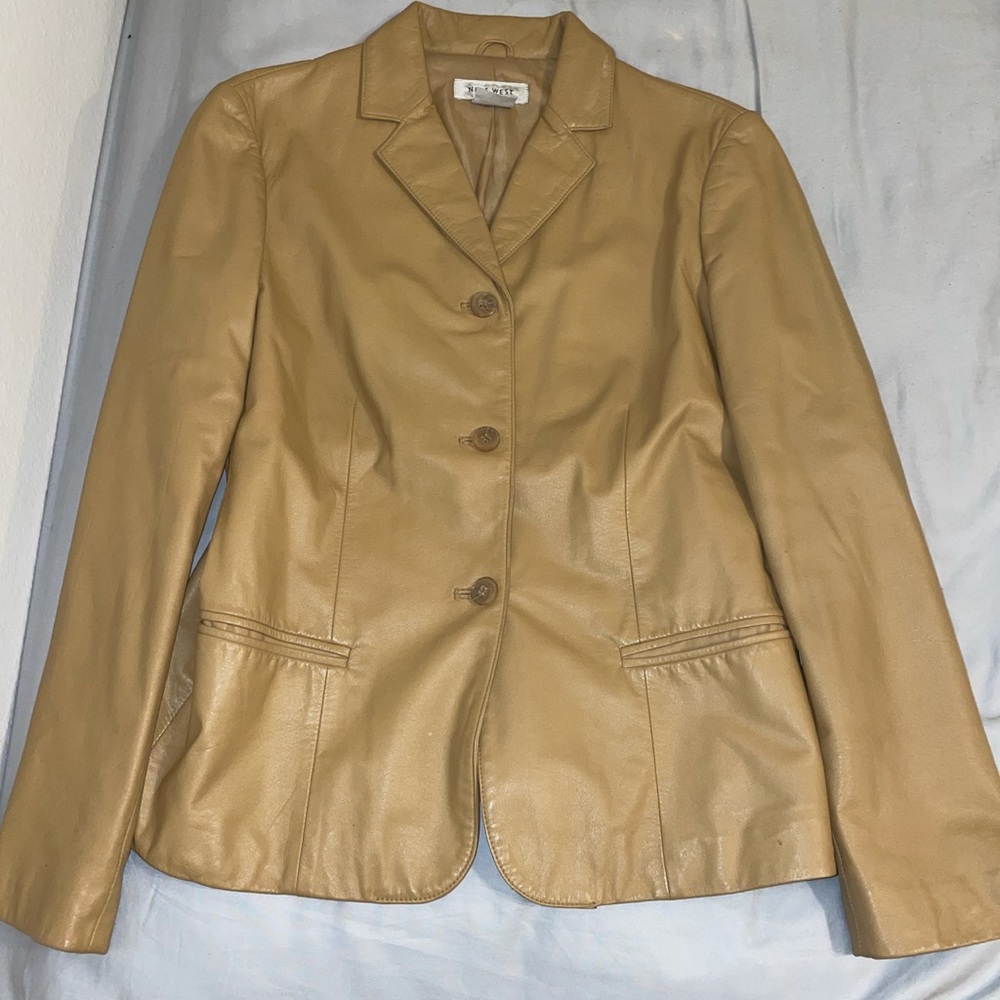 Nine West Leather Jacket